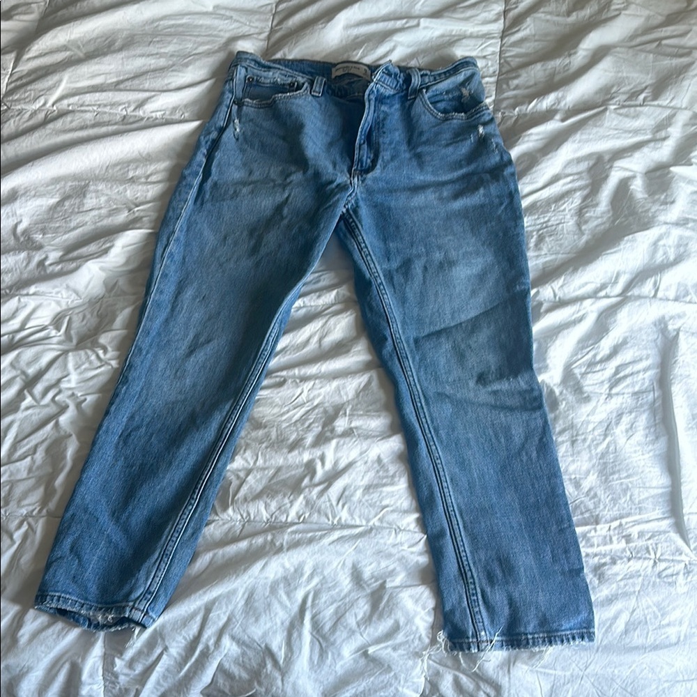 Abercrombie & Fitch Blue Skinny Jeans